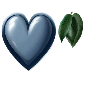 Minimalist Heart Outline PNG 29