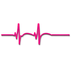 Minimalist Heartbeat Symbol PNG 06112024 PNG