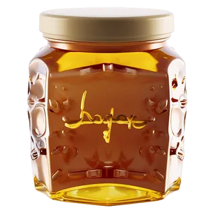 Minimalist Honey Jar PNG 71