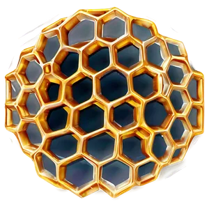 Minimalist Honeycomb PNG Kwj52