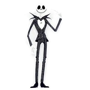 Minimalist Jack Skellington PNG 83 PNG