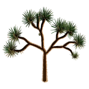 Minimalist Joshua Tree Design PNG Otw85 PNG