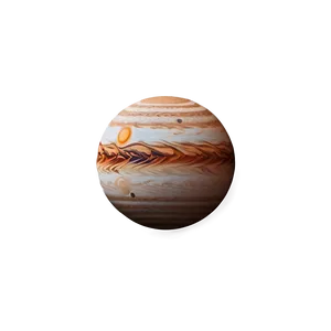 Minimalist Jupiter Design PNG Pft PNG