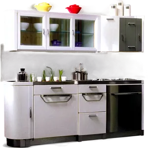 Minimalist Kitchen Set Png Abu PNG image