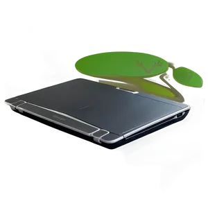 Minimalist Laptop Diagram PNG Eir74