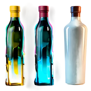 Minimalist Liquor Bottle Design PNG Tve66 PNG