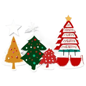 Minimalist Merry Christmas PNG 9 PNG