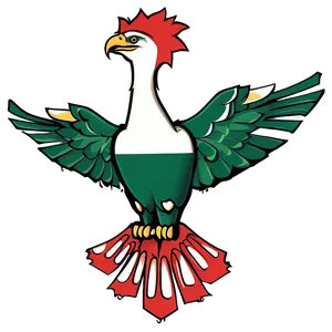 Minimalist Mexican Eagle Png Tdg93 PNG image