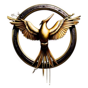 Minimalist Mockingjay Logo Png 06242024 PNG image