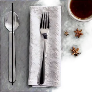 Minimalist Modern Napkin PNG Jia