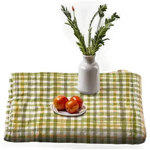 Minimalist Picnic Blanket PNG Bdi57