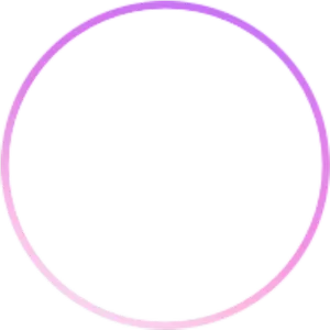 Minimalist Pink Circle Graphic PNG