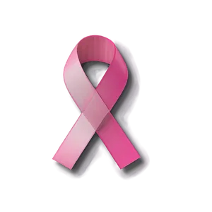 Minimalist Pink Ribbon PNG 35 PNG