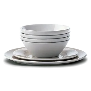Minimalist Plates PNG 7