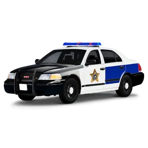 Minimalist Police Car PNG 57 PNG