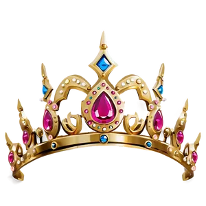 Minimalist Princess Crown Png 7 PNG image