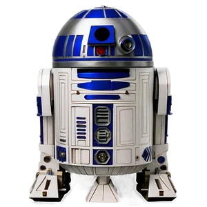 Minimalist R2d2 Silhouette PNG Kes6