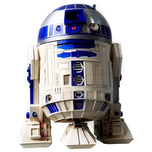 Minimalist R2d2 Silhouette PNG Vrv55