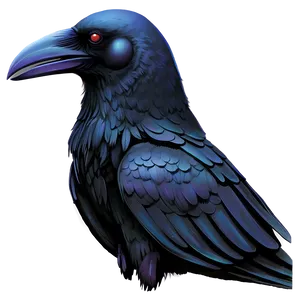 Minimalist Raven PNG 05062024