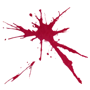 Minimalist Red Splatter PNG 06132024 PNG