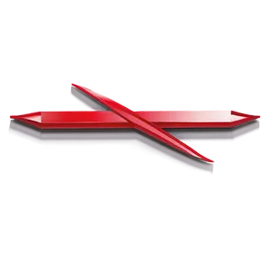 Minimalist Red X PNG Mxx