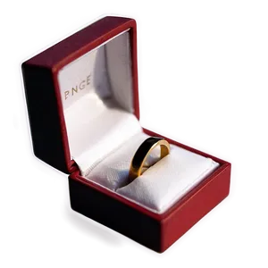 Minimalist Ring Box PNG Tkf
