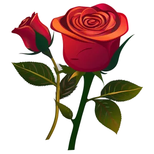 Minimalist Rose Clipart PNG Rgs PNG