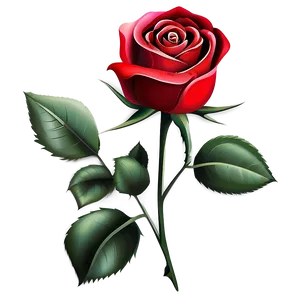 Minimalist Rose Vector PNG Ntd1 PNG