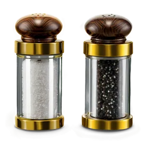 Minimalist Salt And Pepper Grinders Png Dpn PNG image