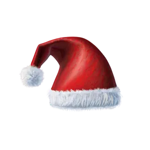 Minimalist Santa Hat Vector Png 06282024 PNG image