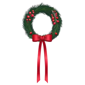 Minimalist Scandinavian Wreath Png 05242024 PNG image
