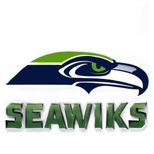 Minimalist Seahawks Logo PNG 05242024