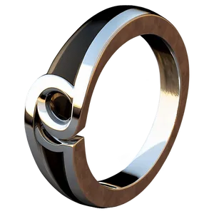 Minimalist Silver Ring Png 06212024 PNG image