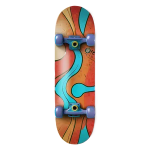 Minimalist Skateboard Deck Concept Png 43 PNG image