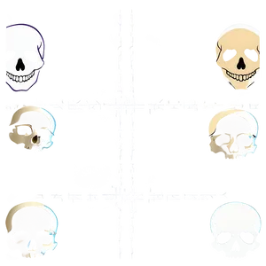 Minimalist Skull Clipart Png Nuq PNG image