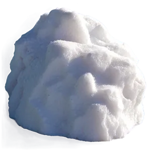Minimalist Snow Pile PNG 30 PNG