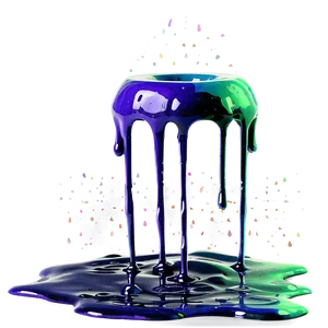 Minimalist Spray Paint Drip PNG Fpk90 PNG