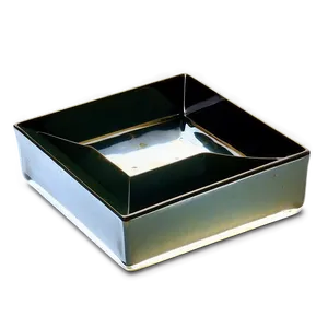 Minimalist Square Ashtray PNG Wxr11 PNG