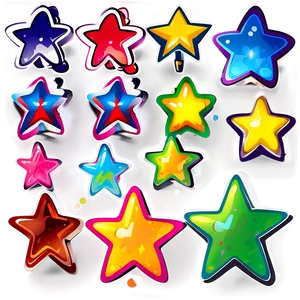 Minimalist Star Clipart PNG 7 PNG
