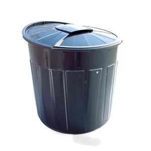 Minimalist Trash Bin Artwork Png 05252024 PNG image