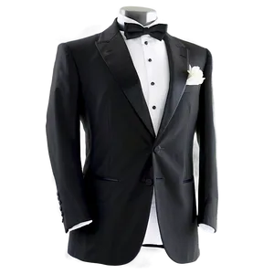 Minimalist Tuxedo Design PNG 05242024 PNG