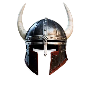 Minimalist Viking Helmet PNG 56