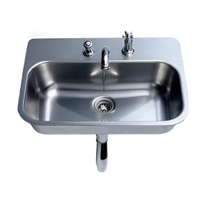 Minimalist Wall-mounted Sink Png Ubv34 PNG image