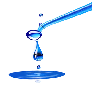 Minimalist Water Drip PNG Ske PNG