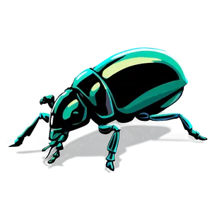 Minimalist Weevil Profile Png Obf PNG image