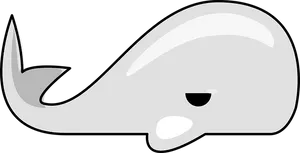 Minimalist Whale Graphic