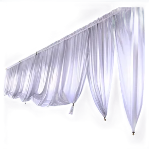 Minimalist White Curtain Png 05252024 PNG image