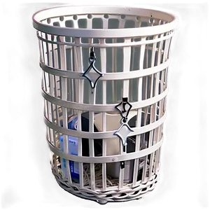 Minimalist White Laundry Basket PNG Ujw63 PNG