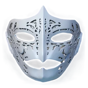 Minimalist White Mask Png Dmy PNG image