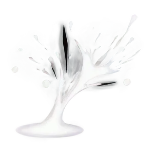 Minimalist White Splash PNG 35 PNG